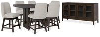 Burkhaus Dining Room Set - Venta Furnishings (San Antonio,TX)
