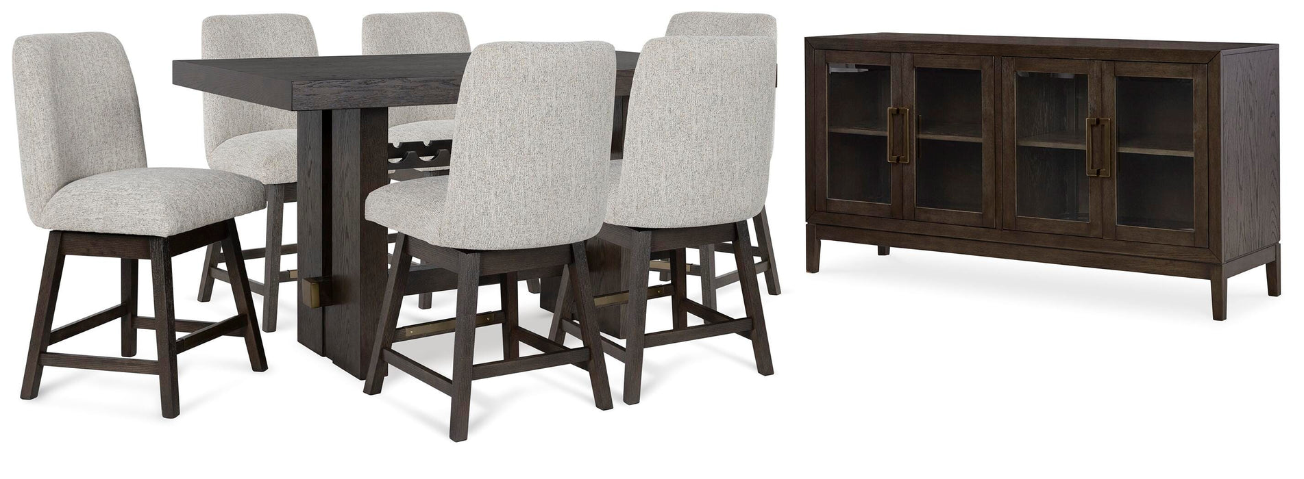 Burkhaus Dining Room Set - Venta Furnishings (San Antonio,TX)