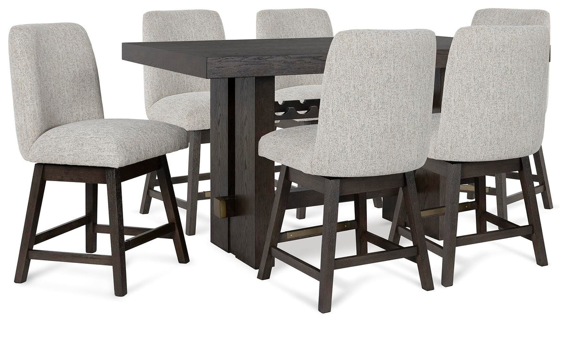 Burkhaus Dining Room Set - Venta Furnishings (San Antonio,TX)
