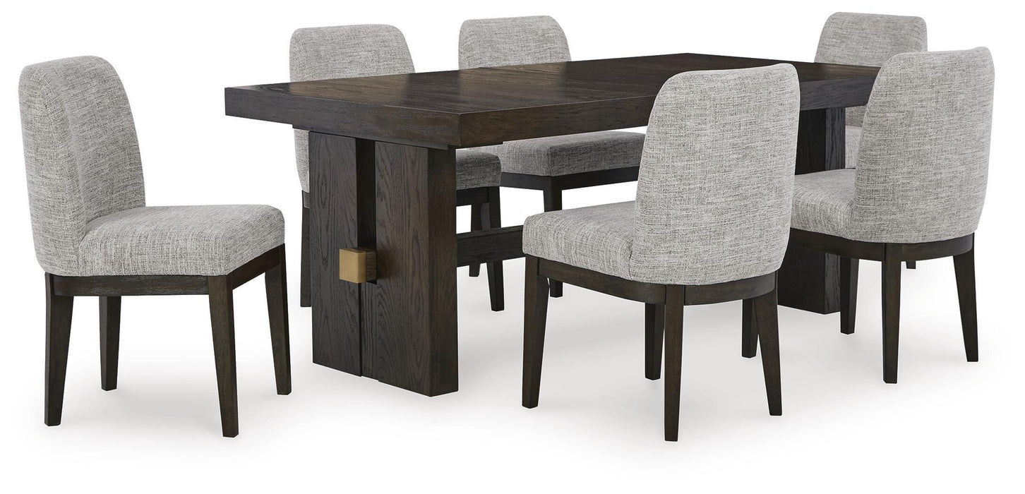 Burkhaus Dining Room Set - Venta Furnishings (San Antonio,TX)