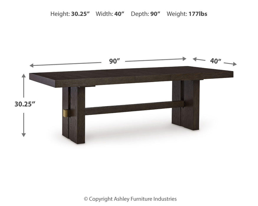 Burkhaus Dining Room Set - Venta Furnishings (San Antonio,TX)