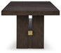 Burkhaus Dining Extension Table - Venta Furnishings (San Antonio,TX)