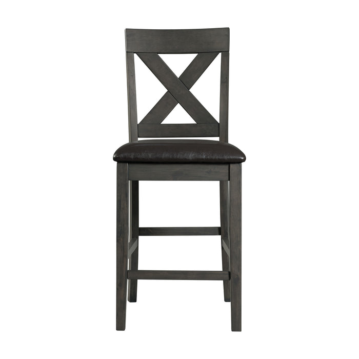 Alex 60" 7Pc Counter Dining Set - Venta Furnishings (San Antonio,TX)