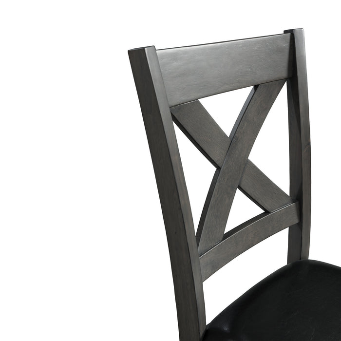 Alex 60" 7pcs Dining Set - Venta Furnishings (San Antonio,TX)