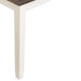 Martin 5 Pc Dining set (Dark Brown Top - White Base) - Venta Furnishings (San Antonio,TX)