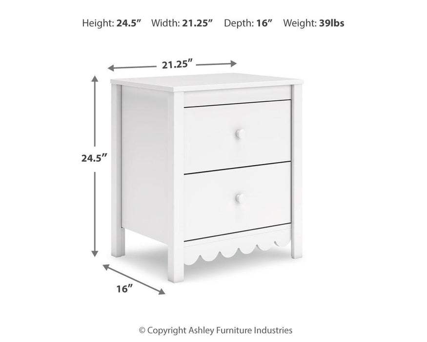 Hallityn Nightstand - Venta Furnishings (San Antonio,TX)