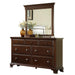 Canton Cherry  Dresser & Mirror Set image