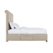 Waldorf Queen Upholstered Storage Bed - Venta Furnishings (San Antonio,TX)