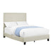 Erica Upholstered Twin Platform Bed - Venta Furnishings (San Antonio,TX)