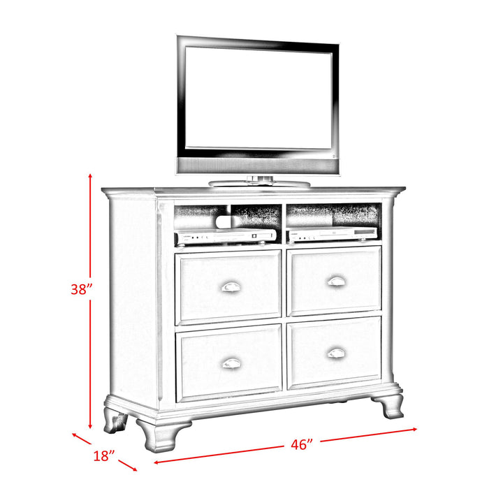 Canton Cherry  Media Chest