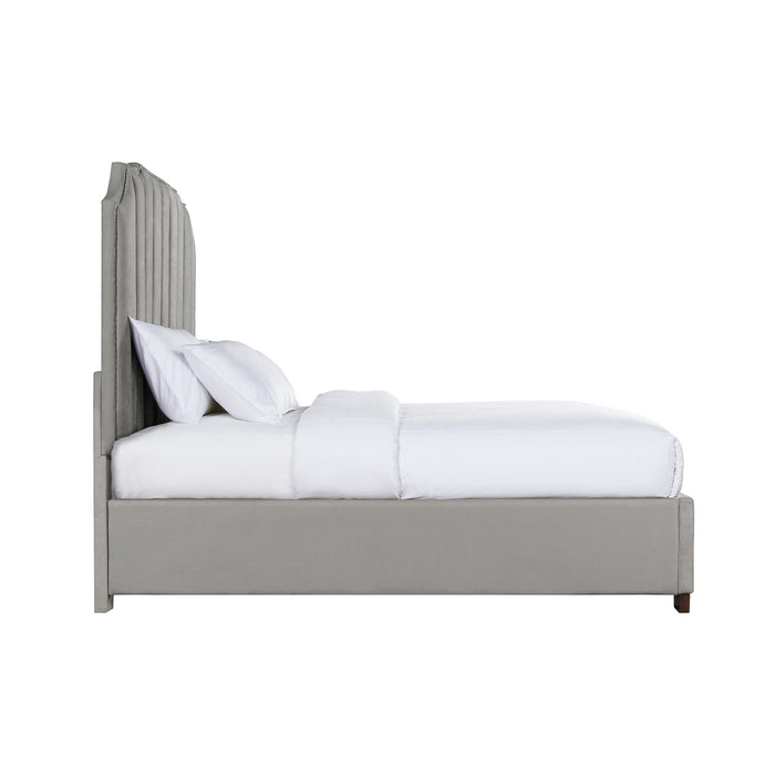Harper Queen Upholstered Bed - Venta Furnishings (San Antonio,TX)