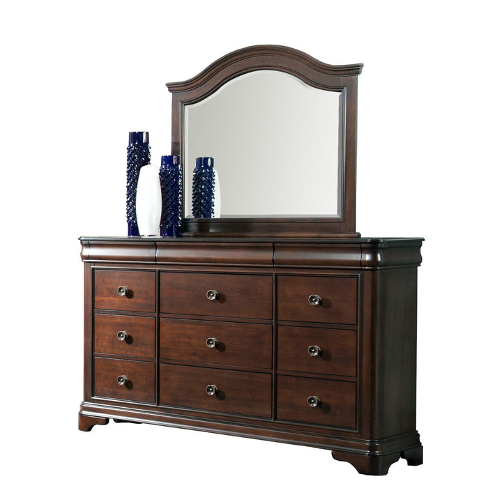 Cameron Cherry Dresser & Mirror Set image