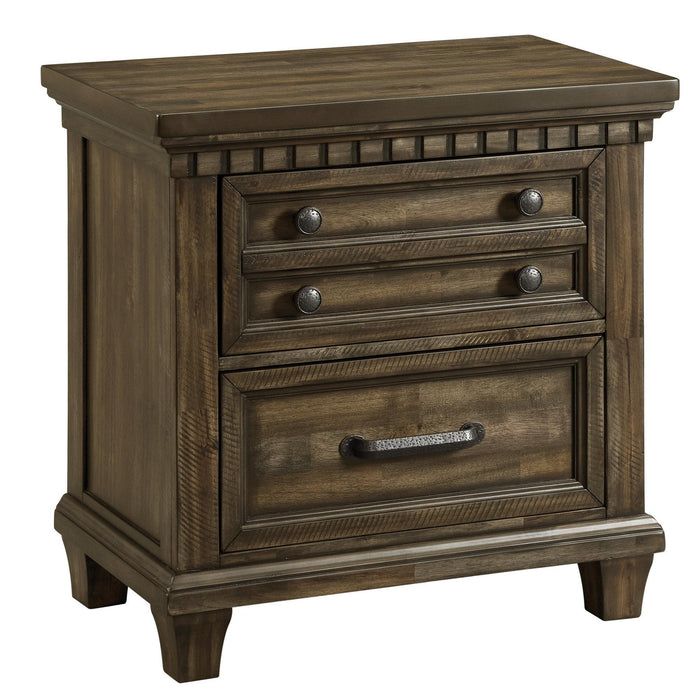 McCoy 2-Drawer Nightstand with USB - Venta Furnishings (San Antonio,TX)