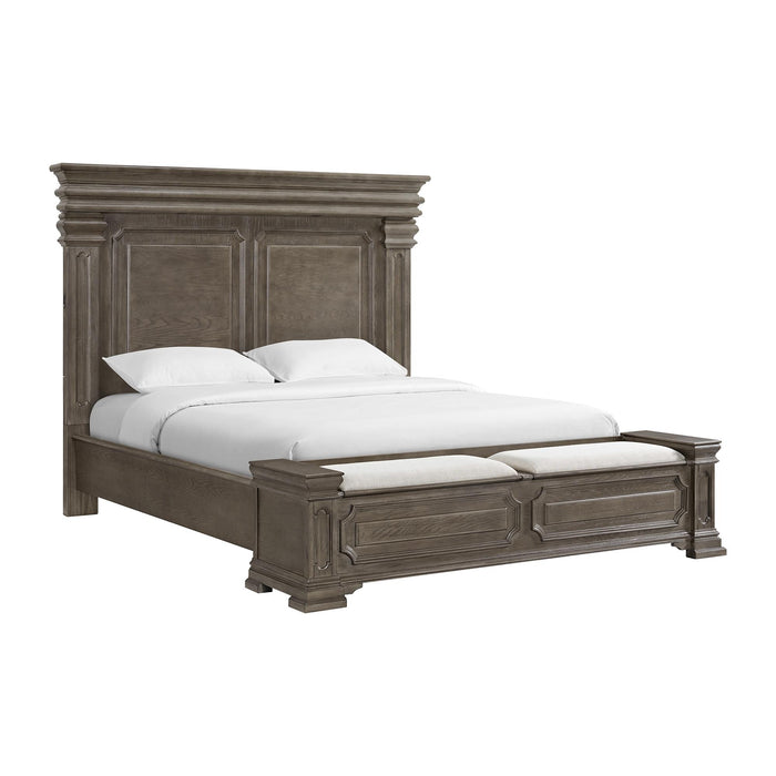 Kings Court Storage Bed - Venta Furnishings (San Antonio,TX)