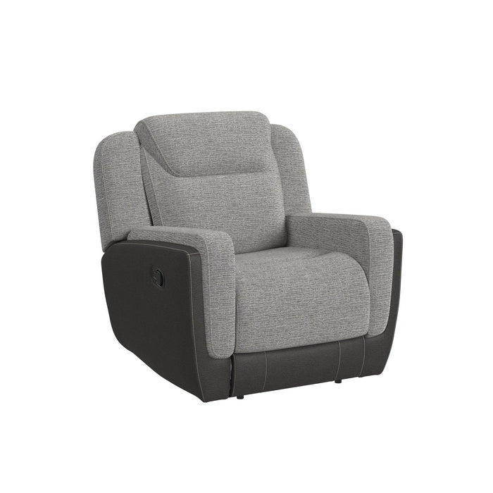 Hornet Motion Glider Recliner in Rancho Grey - Venta Furnishings (San Antonio,TX)