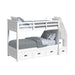 Hampton Kids Over Bunk with Staircase and Trundle - Venta Furnishings (San Antonio,TX)