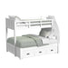 Hampton Kids Over Bunk with Staircase and Trundle - Venta Furnishings (San Antonio,TX)