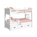 Hampton Kids Over Bunk with Ladder and Trundle - Venta Furnishings (San Antonio,TX)