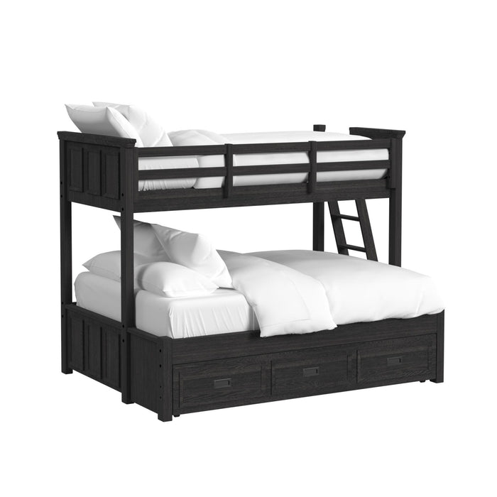 Hampton Kids Over Bunk with Ladder and Trundle - Venta Furnishings (San Antonio,TX)