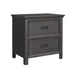 Hampton Kids 2-Drawer Nightstand with USB - Venta Furnishings (San Antonio,TX)