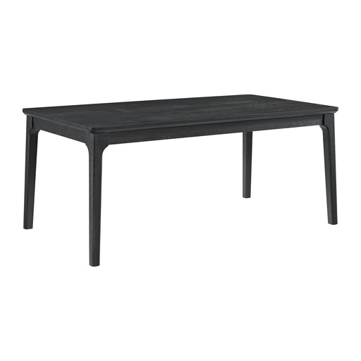 Garcia 6PC Dining Set with Table, 4 Chairs, and Bench in Black - Venta Furnishings (San Antonio,TX)