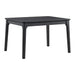 Garcia 5PC Dining Set with Table and 4 Chairs in Black - Venta Furnishings (San Antonio,TX)