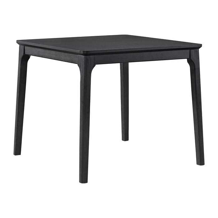 Garcia 5PC Counter Set with Table and 4 Chairs in Black - Venta Furnishings (San Antonio,TX)