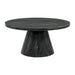 Bellini Round Occasional Coffee Table Complete in Grey - Venta Furnishings (San Antonio,TX)