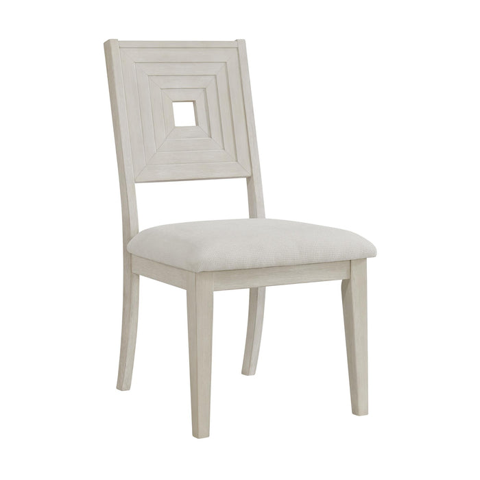 Avalanche Dining Side Chair in Antique White (2 Per Carton)