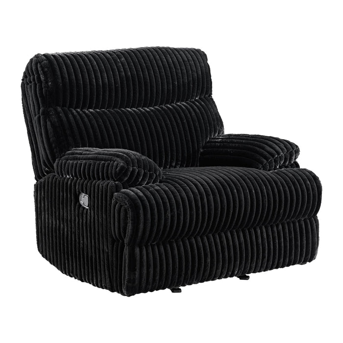 Admiral Motion Recliner in Masis Black - Venta Furnishings (San Antonio,TX)