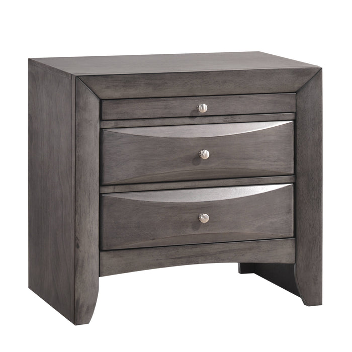 Emily Nightstand Grey