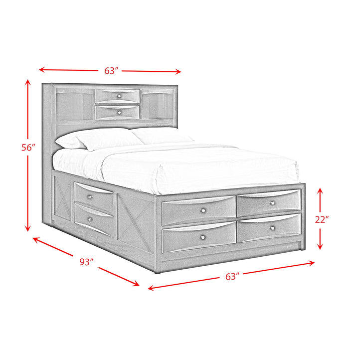 Emily Storage Bed - Venta Furnishings (San Antonio,TX)