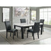 Meridian Dining Side Chair Black (2 Per Pack) - Venta Furnishings (San Antonio,TX)