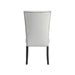 Francesca Rectangular Dining Grey Velvet Side Chair W/ Nailhead Trim (2 Per Pack) - Venta Furnishings (San Antonio,TX)