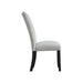 Francesca Rectangular Dining Grey Velvet Side Chair W/ Nailhead Trim (2 Per Pack) - Venta Furnishings (San Antonio,TX)