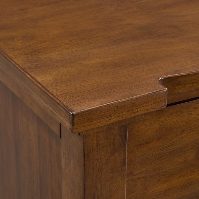 Gage 6-Drawer Chest in Chestnut