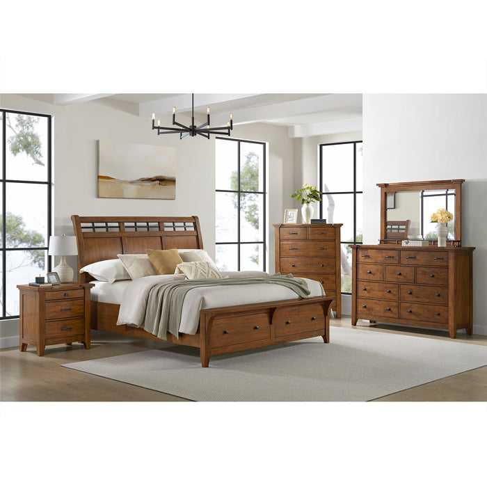 Gage 9-Drawer Dresser in Chestnut - Venta Furnishings (San Antonio,TX)