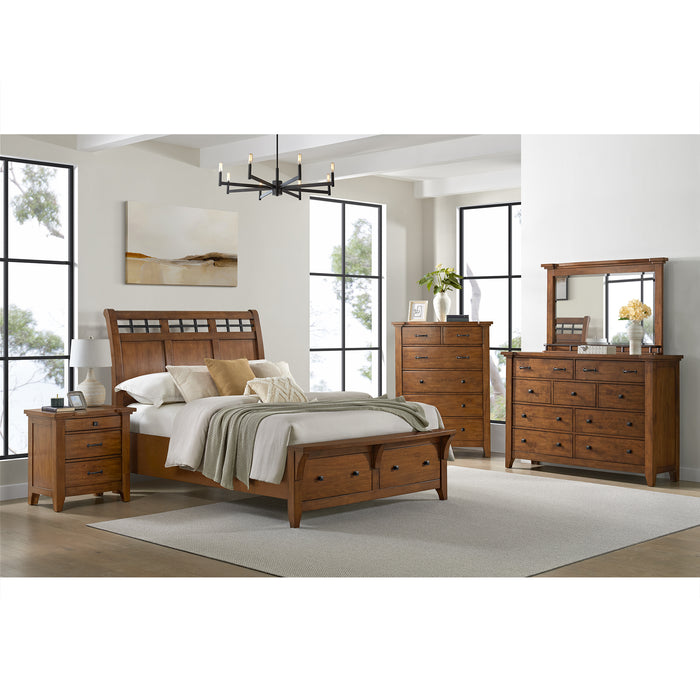 Gage 9-Drawer Dresser in Chestnut - Venta Furnishings (San Antonio,TX)