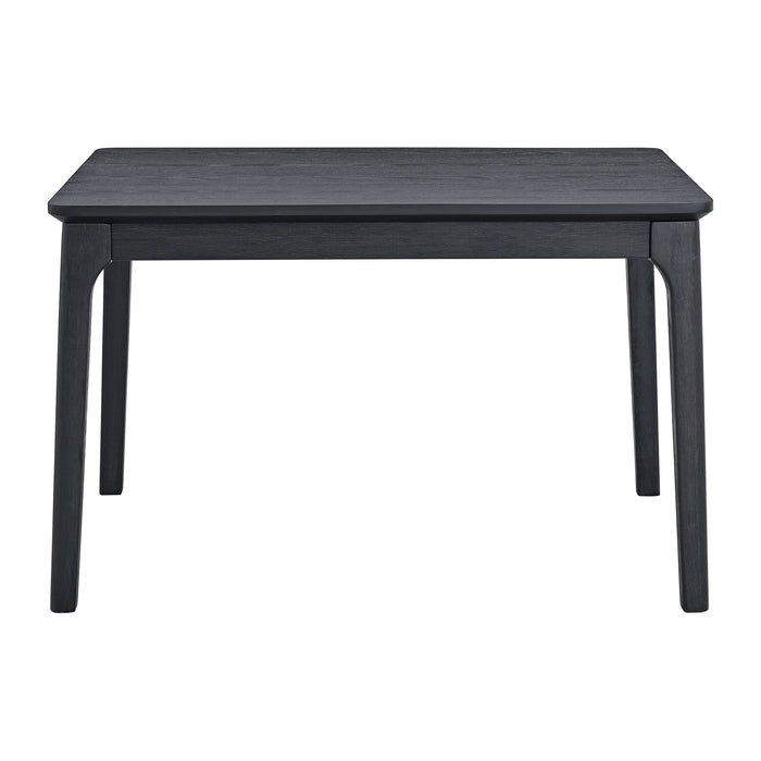 Garcia 5PC Dining Set with Table and 4 Chairs in Black - Venta Furnishings (San Antonio,TX)