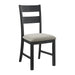 Garcia 5PC Dining Set with Table and 4 Chairs in Black - Venta Furnishings (San Antonio,TX)
