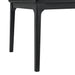 Garcia 6PC Dining Set with Table, 4 Chairs, and Bench in Black - Venta Furnishings (San Antonio,TX)