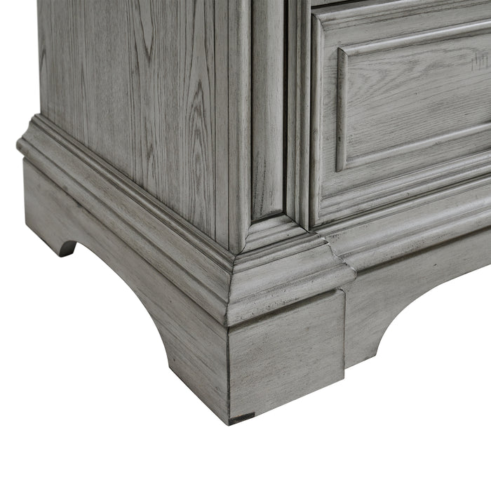 Glenmore 8-Drawer Dresser in Aged Grey - Venta Furnishings (San Antonio,TX)