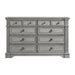 Glenmore 8-Drawer Dresser in Aged Grey - Venta Furnishings (San Antonio,TX)