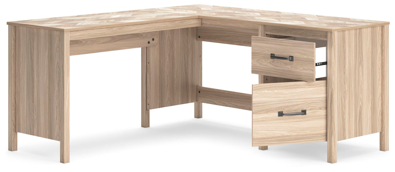 Battelle 60" Home Office Desk with Return - Venta Furnishings (San Antonio,TX)