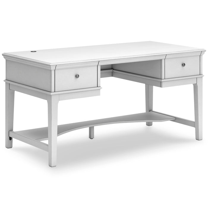 Kanwyn Home Office Storage Leg Desk - Venta Furnishings (San Antonio,TX)