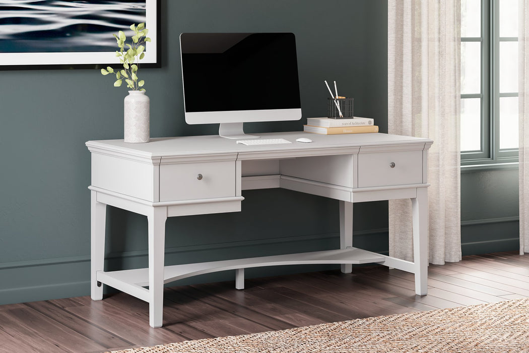 Kanwyn Home Office Storage Leg Desk - Venta Furnishings (San Antonio,TX)