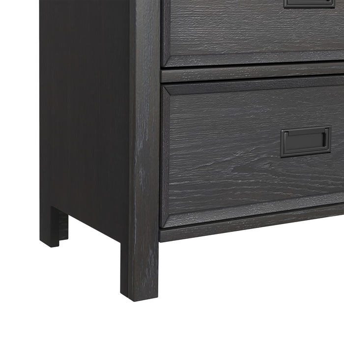 Hampton Kids Over Bunk with Staircase and Trundle Bedroom Set - Venta Furnishings (San Antonio,TX)