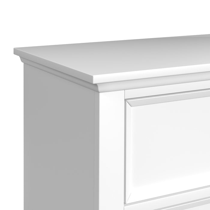 Hampton Kids 2-Drawer Nightstand with USB - Venta Furnishings (San Antonio,TX)