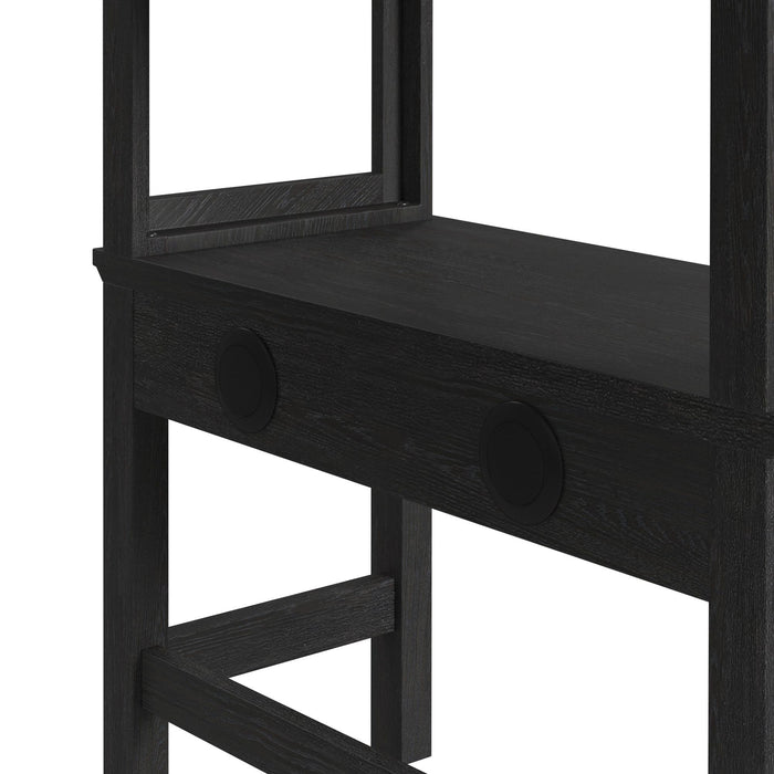 Hampton Kids Loft with Staircase and Desk with Speaker Bedroom Set - Venta Furnishings (San Antonio,TX)