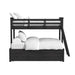 Hampton Kids Over Bunk with Ladder and Trundle - Venta Furnishings (San Antonio,TX)